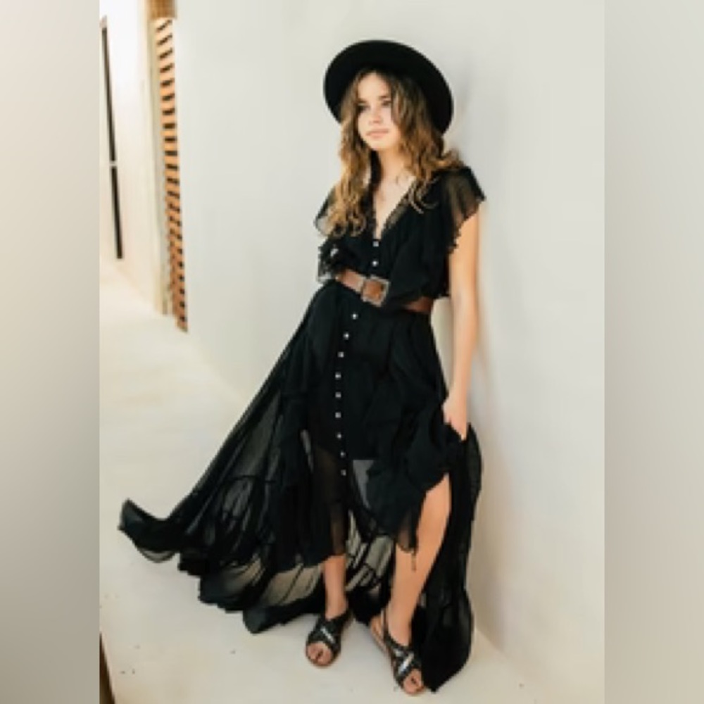 Cass Black Dress